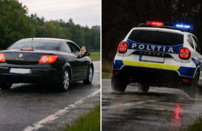 Picioarele pe bord sau pe geam pot duce la fracturi de bazin și coloană la un impact