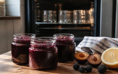Conserve de prune fără zahăr care rezistă până la 3 ani în cămară