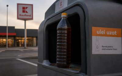 Colectarea uleiului uzat devine obligatorie din 2026. Ce trebuie să faci ca să eviți amenzile și țevile blocate