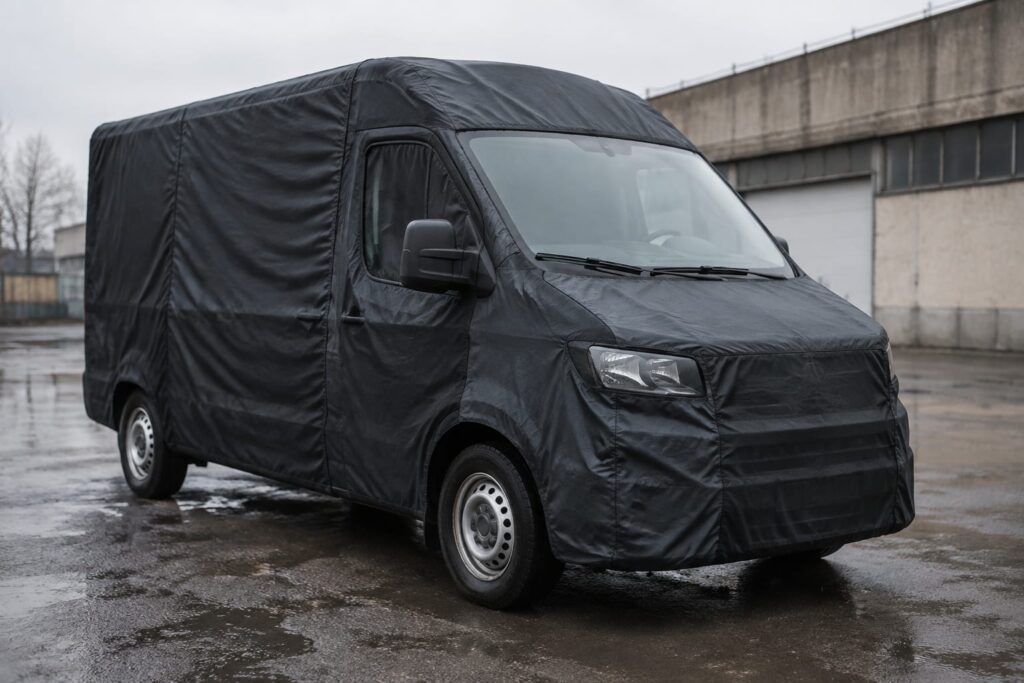 Hyundai Porter ar putea trece la propulsie electrică. Un prototip a fost surprins în teste în Europa