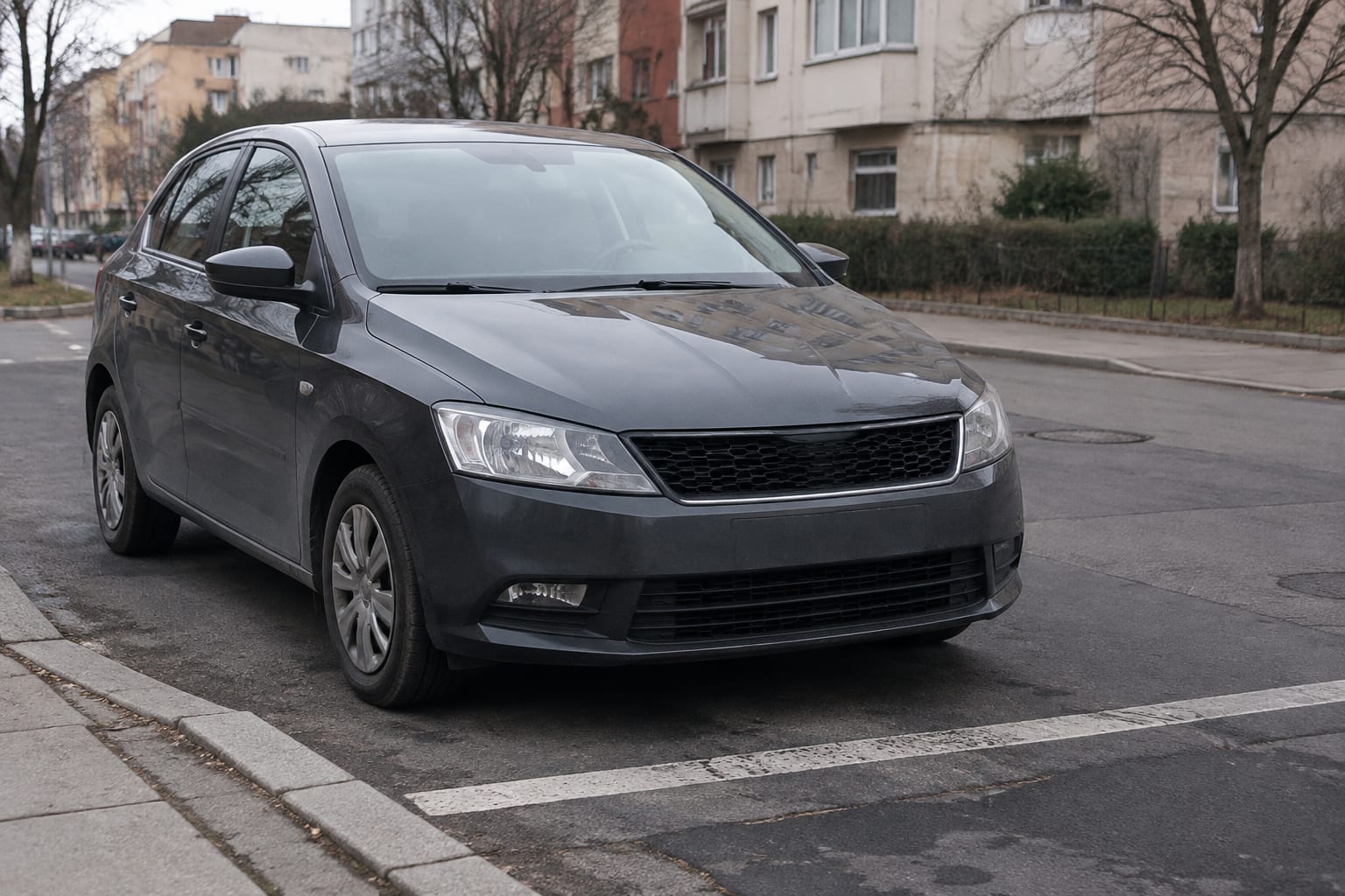 Mașină condusă de șoferi experimentați