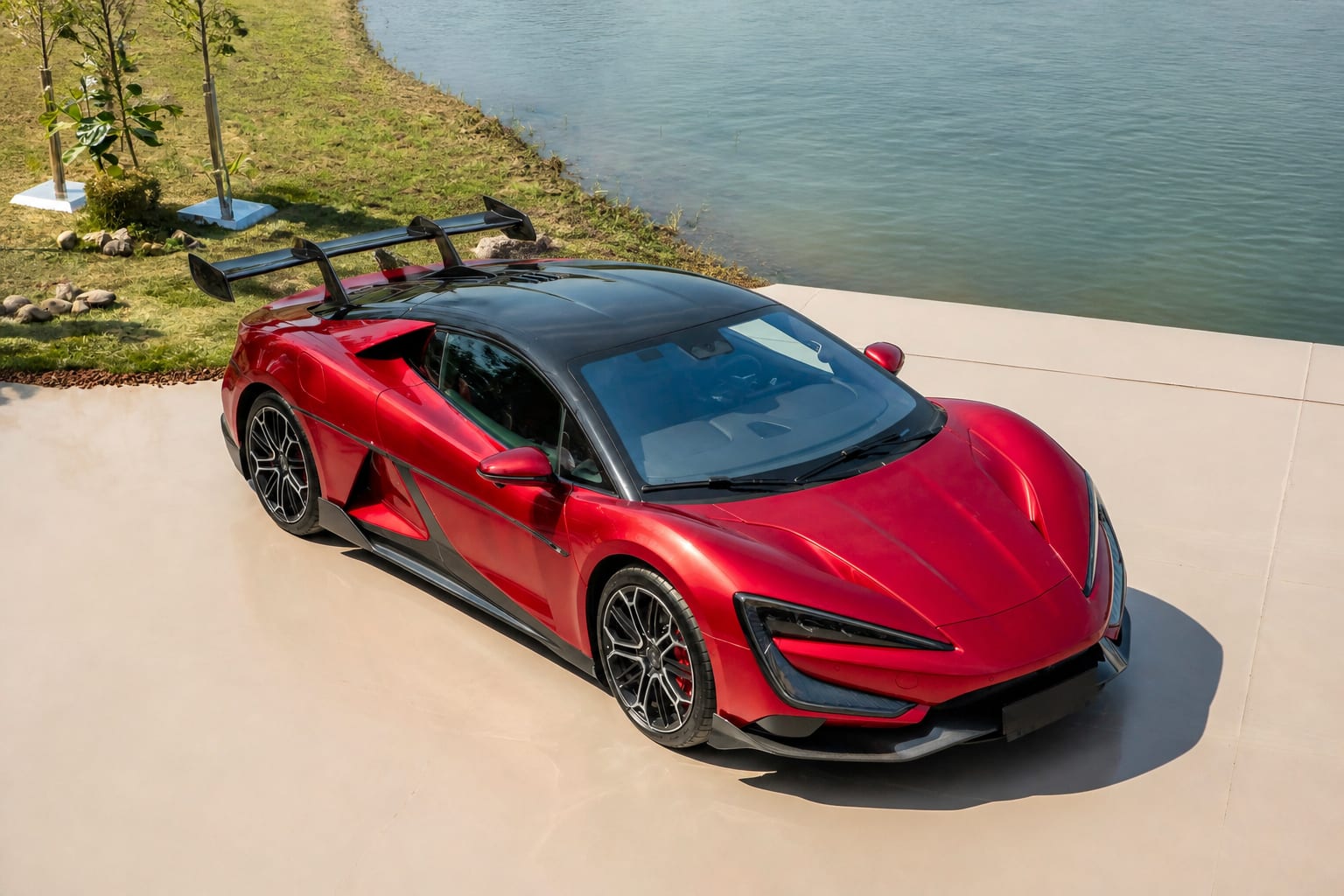 Supercarul electric Yangwang U9